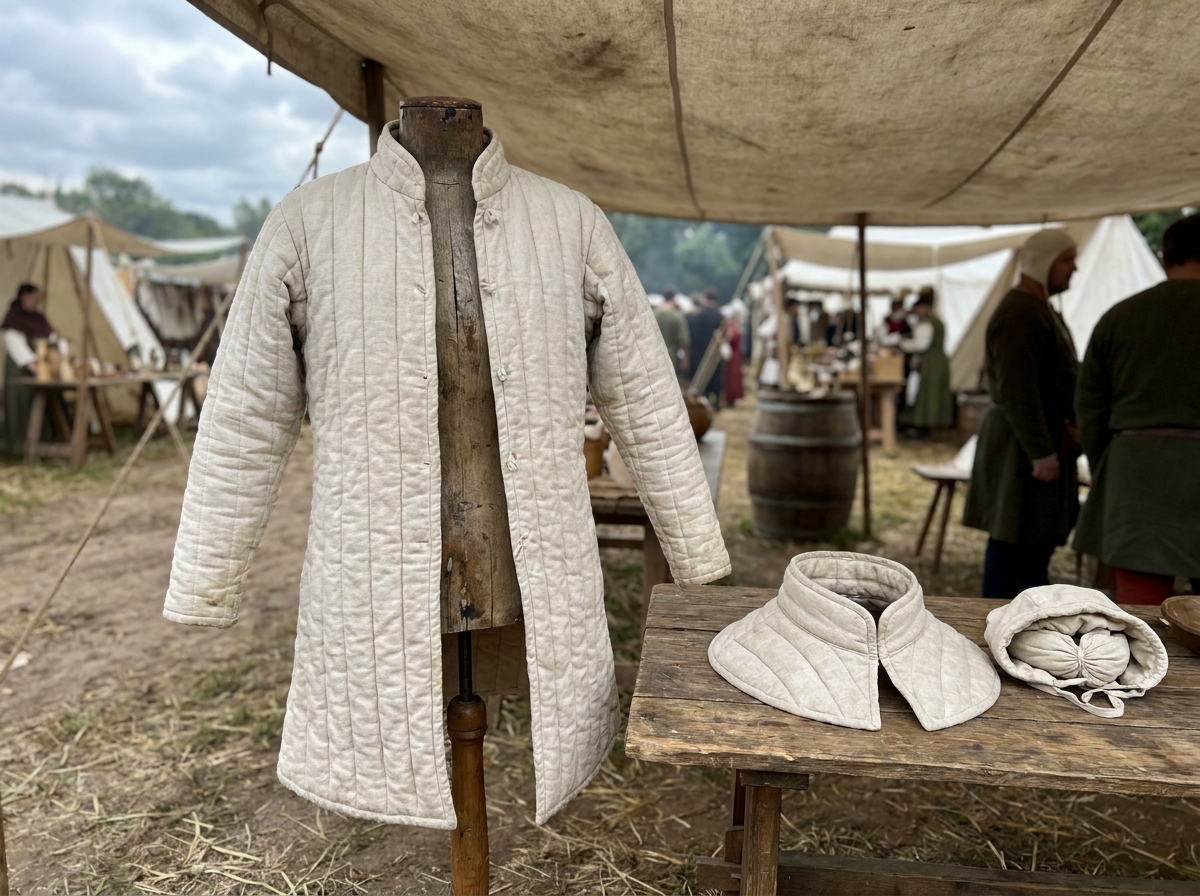 Gambeson, Rüstwams und Schutzgewandung – Kleidung mit Funktion