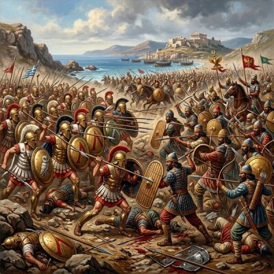 Guerres de Perse - Causes, déroulement et conséquences du conflit entre les Grecs et les Perses - La guerre des Perses : aperçu des causes, du déroulement et des conséquences