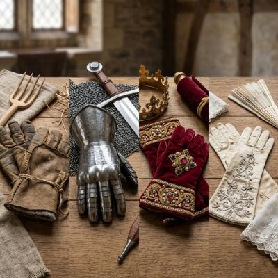 L’histoire du gant au Moyen Âge - Gants médiévaux : histoire &amp; signification en bref