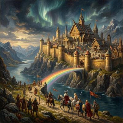 Asgard – La demeure des dieux nordiques - Asgard : présentation de la demeure des dieux nordiques