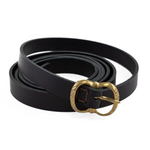 Ceinture médiévale en cuir avec boucle en...