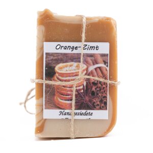 savon artisanal orange-cannelle