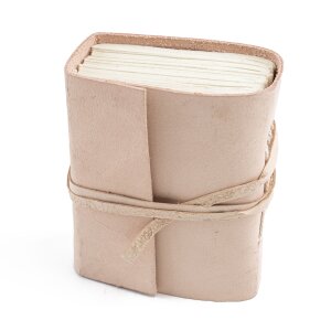 Carnet de notes denviron 200 pages en marron naturel, 8 x 10 cm