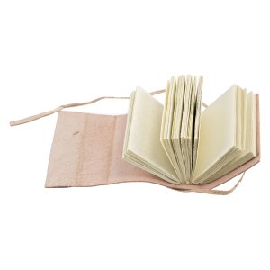 Carnet de notes denviron 200 pages en marron naturel, 8 x 10 cm