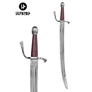 Falchion avec fourreau en cuir, combat dexhibition de...