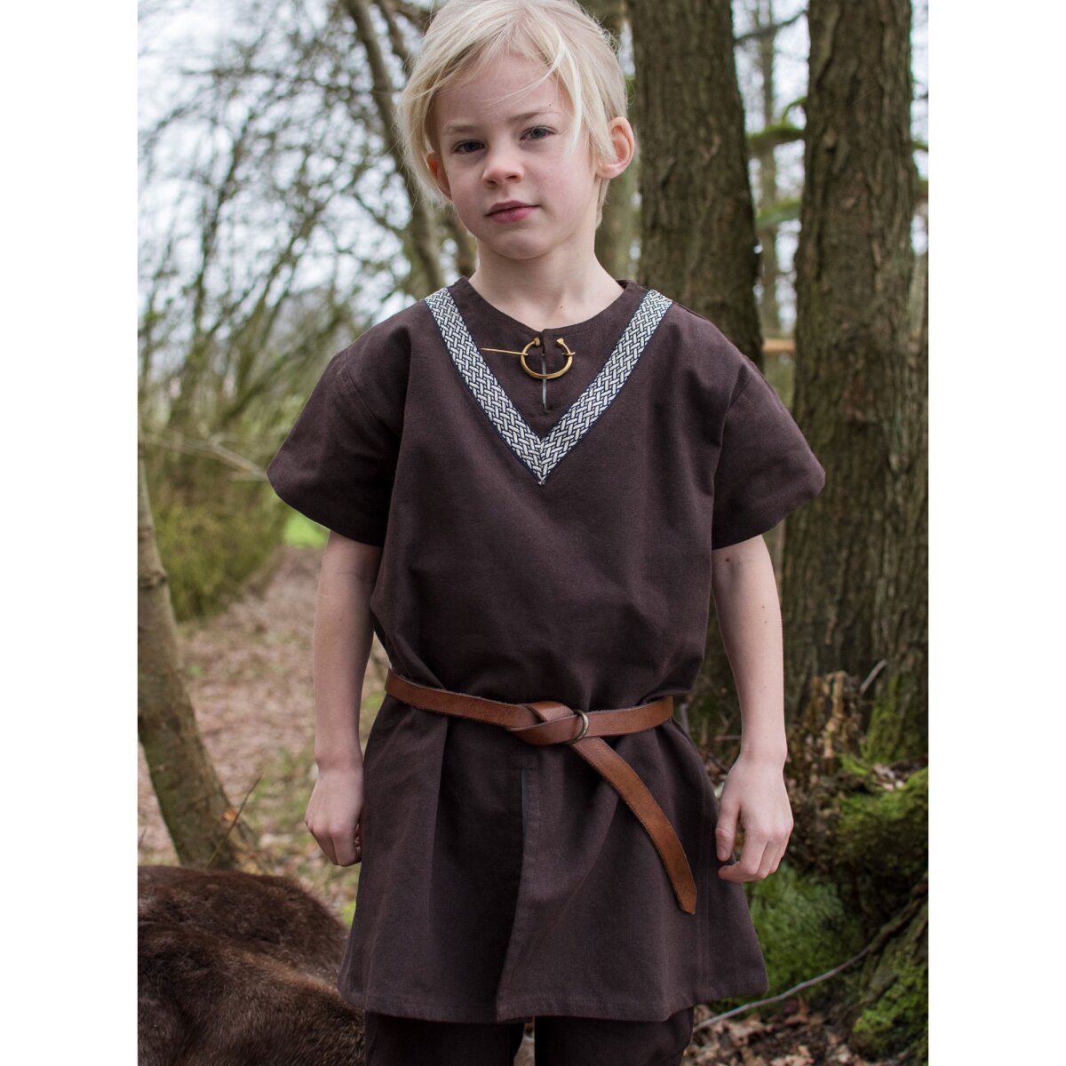 Medieval Braided Tunic Ailrik for Children,...