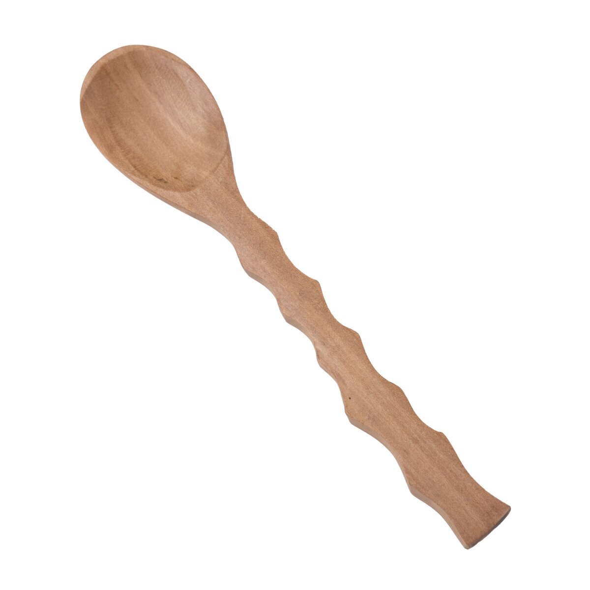 Cucchiaio di legno scanalato 19 cm