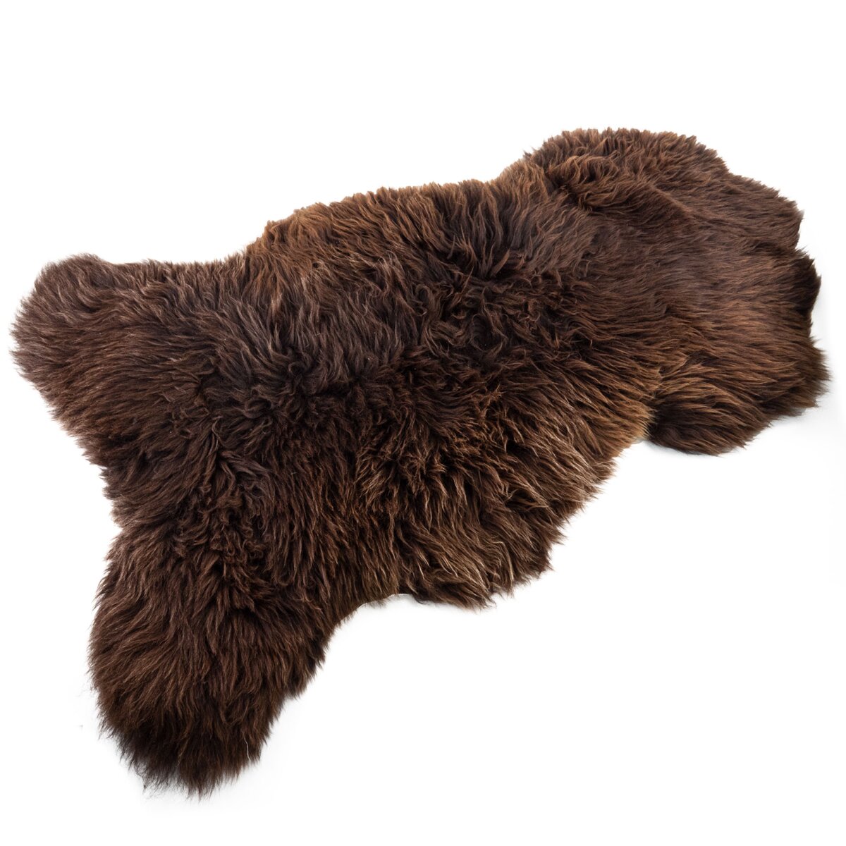 extra large Irish sheepskin brown approx. 120 cm