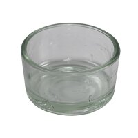 Support en verre pour bougie chauffe-plat