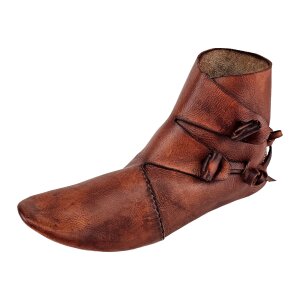 Chaussures vikings r&eacute;versibles type Jorvik marron