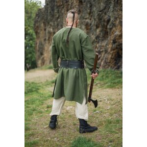 Tunique viking avec broderies - Vert