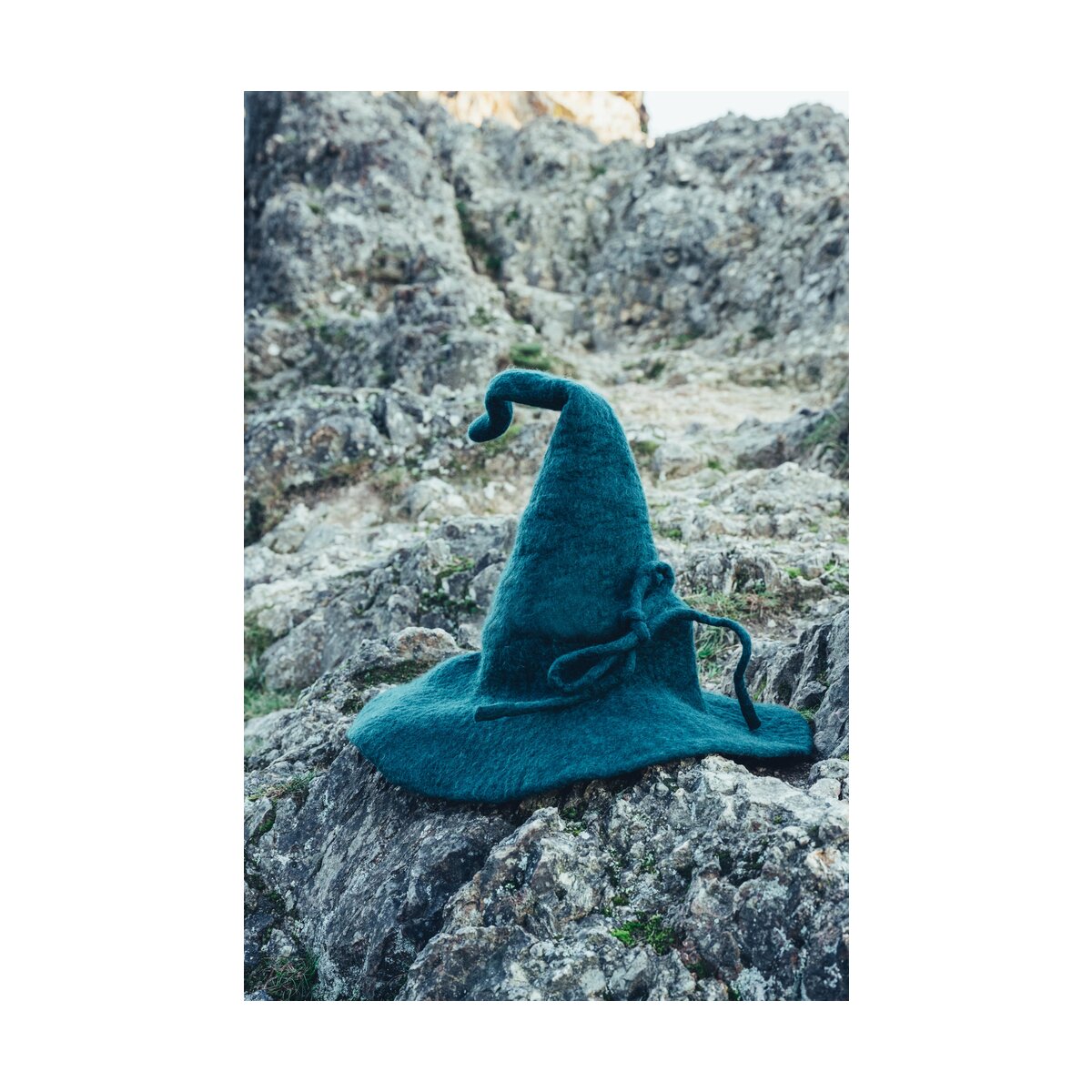 Wizard Hat Wool - Green