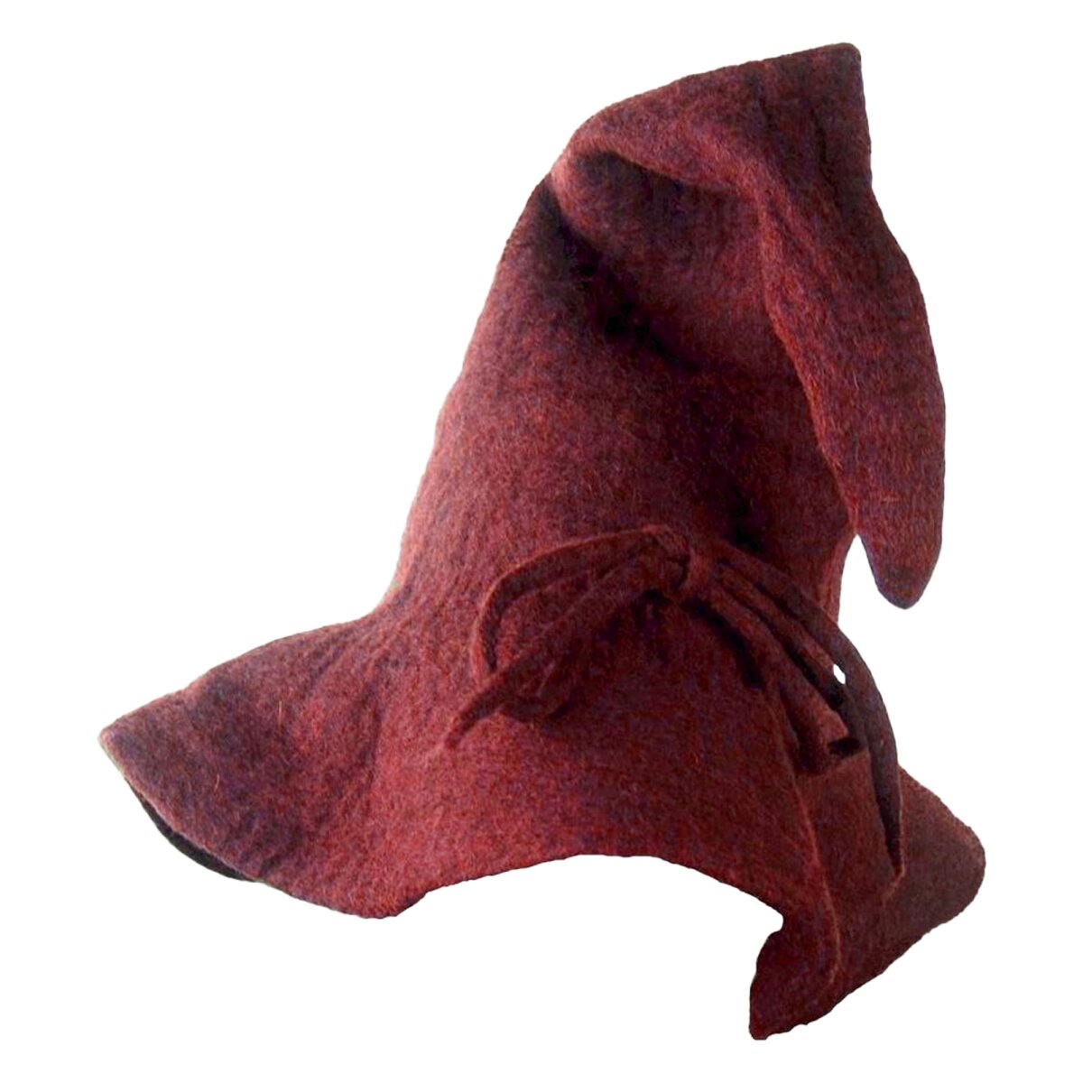 Cappello da mago in lana - rosso