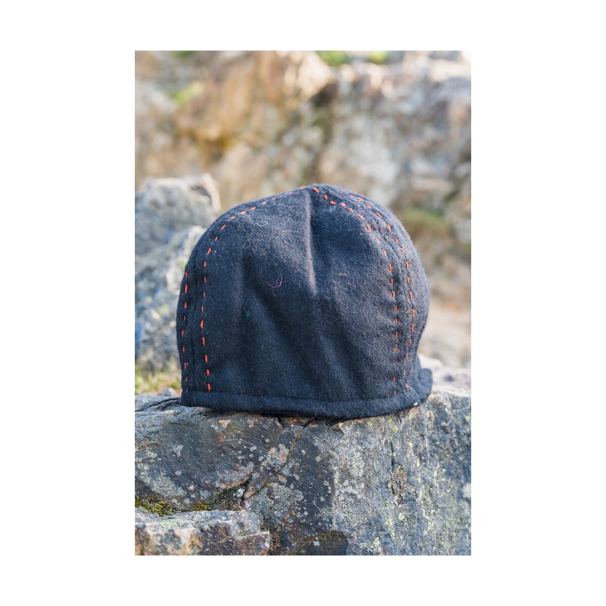 Viking Cap Wool - Black