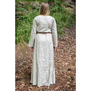 Robe ou sous-robe médiévale en lin naturel