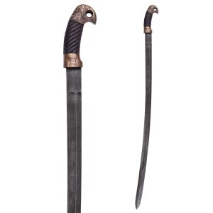 Russian shashka with bayonet, antique version