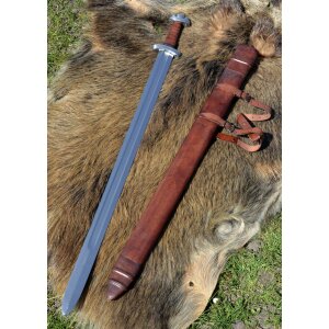 Épée viking Godfred avec fourreau, combat...