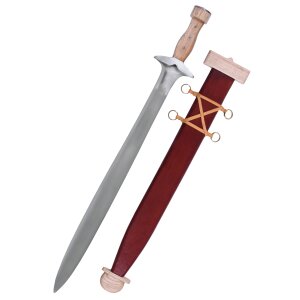 Xiphos grec, épée dhoplite avec fourreau