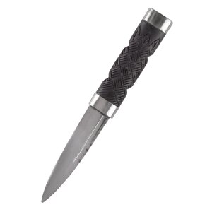 Couteau Sgian Dubh avec &eacute;tui en cuir