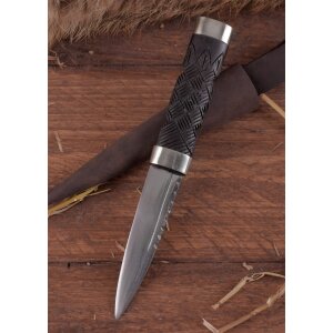 Couteau Sgian Dubh avec étui en cuir