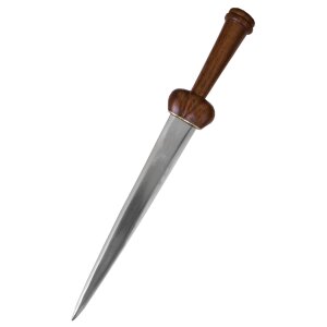 Bollock Dagger with Leather Sheath