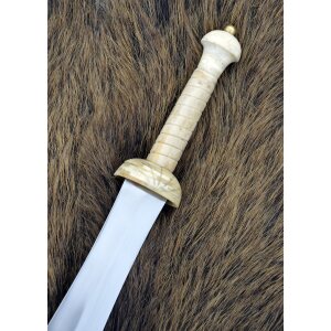 Dague de gladiateur avec poignée en os