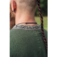 Tunique viking à manches courtes avec bordure "Richard" Vert