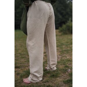 Pantalon en lin "Asmund" nature