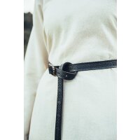 Simple ceinture médiévale en cuir brun