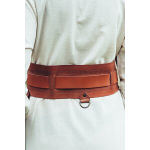 Ceinture viking "Ingrid" marron clair