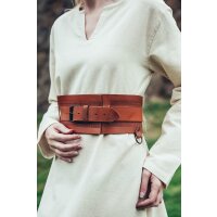 Ceinture viking "Ingrid" marron clair