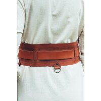 Ceinture viking "Ingrid" marron clair