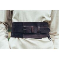 Ceinture viking "Ingrid" marron foncé