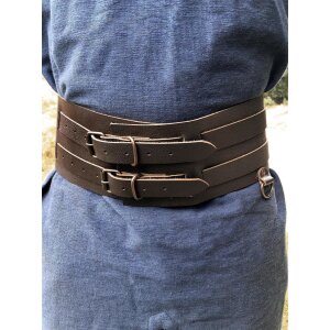 Ceinture viking "Solveig" brun foncé