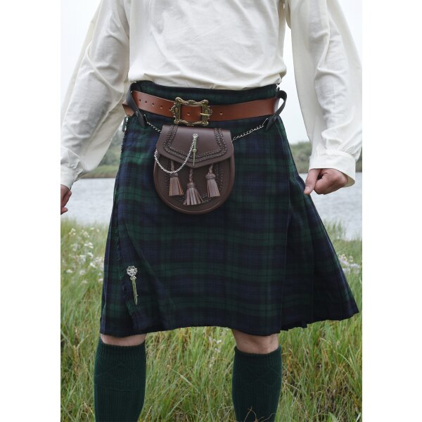 Kilt écossais, 8 Yard Kilt avec Black Watch Tartan