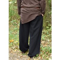 Pantalon médiéval large Hermann, noir
