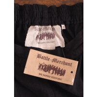 Pantalon médiéval large Hermann, noir