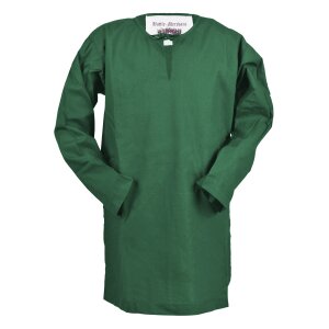 Tunique médiévale à manches longues / chemise Arn pour enfants, vert