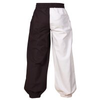 Pantalon large médiéval pour enfants Thore, Mi-Parti, brun/naturel