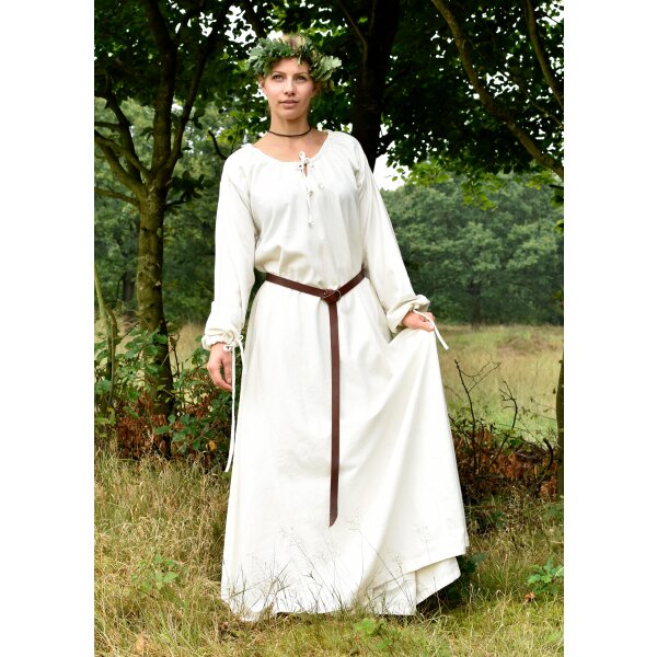 Robe médiévale, sous-robe Ana, nature