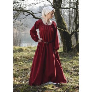 Robe médiévale, sous-robe Ana, rouge