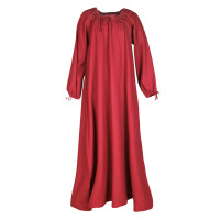 Robe médiévale, sous-robe Ana, rouge