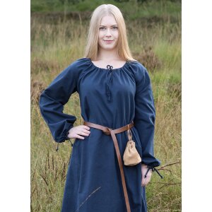 Robe médiévale, sous-robe Ana, bleue