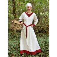 Robe viking Jona, naturel/bordeaux