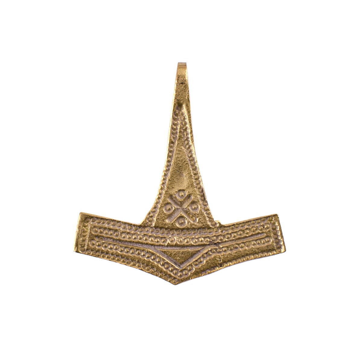 Pendentif Marteau de Thor, laiton