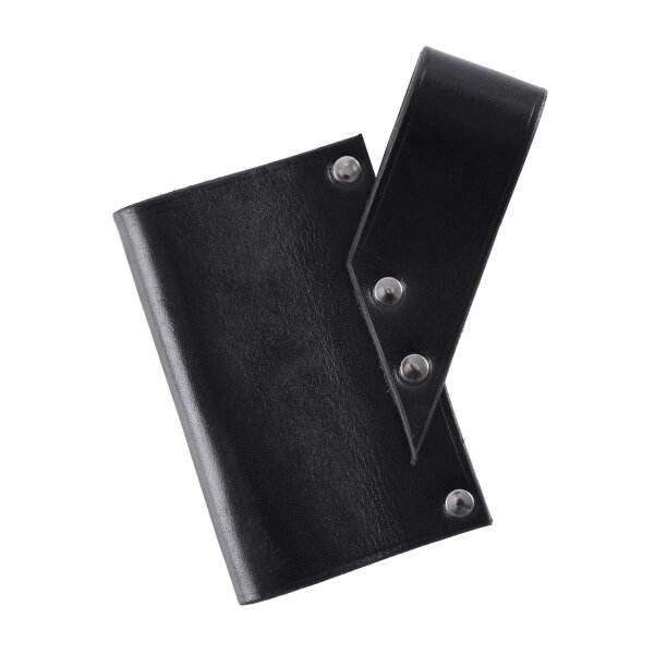 Porte-ceinture dépée en cuir noir