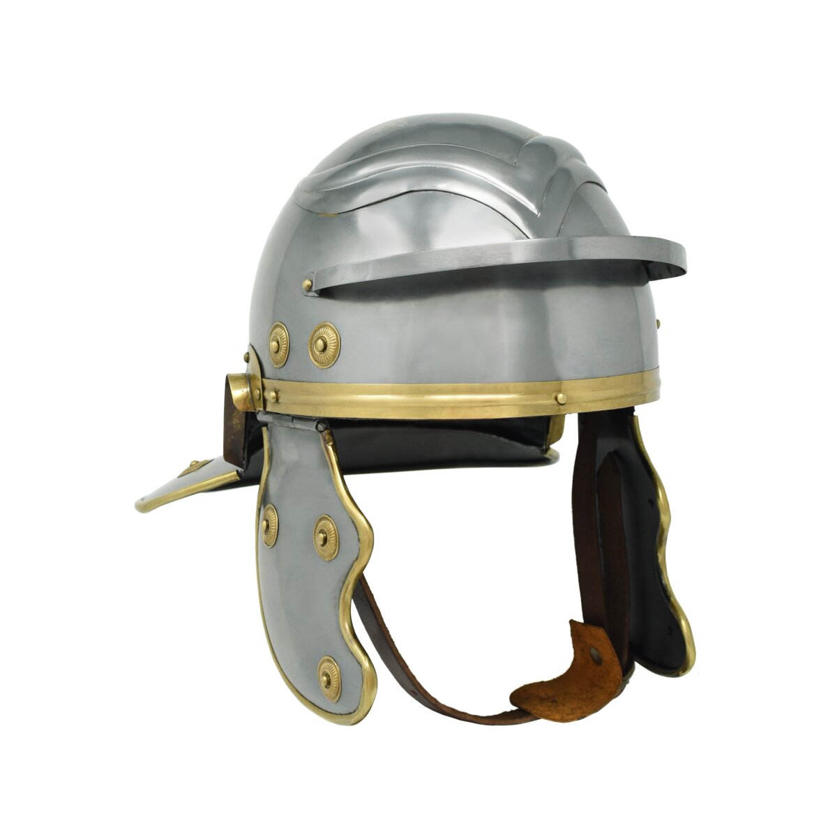 Casco romano per bambini in acciaio