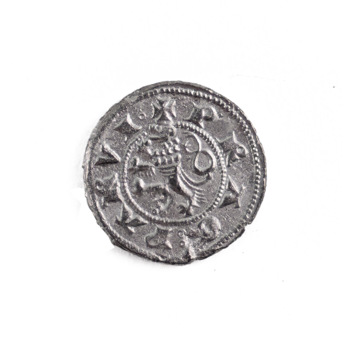 Medieval parvus or dime in silver