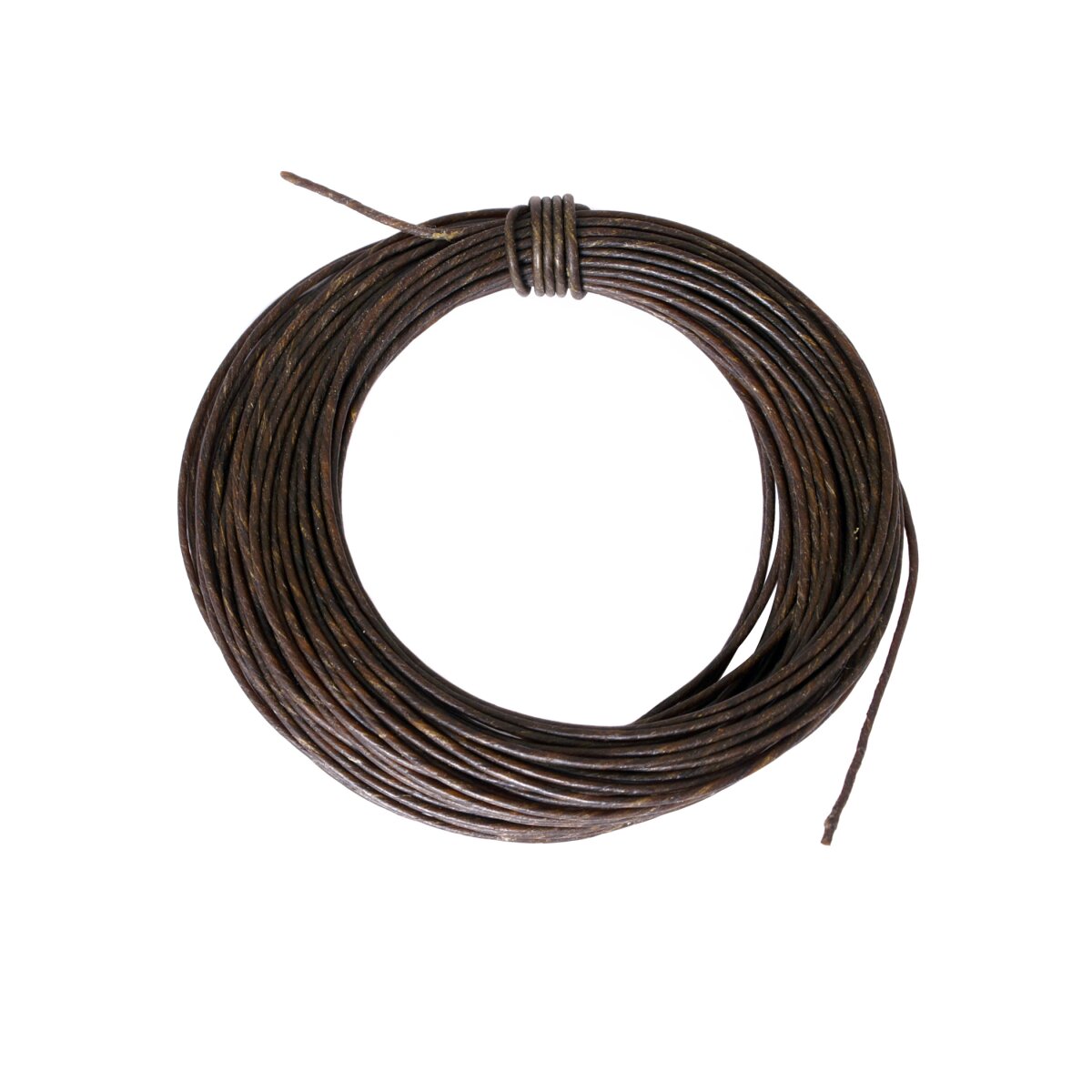 Leather string, 1.75 mm diameter, sold by the meter