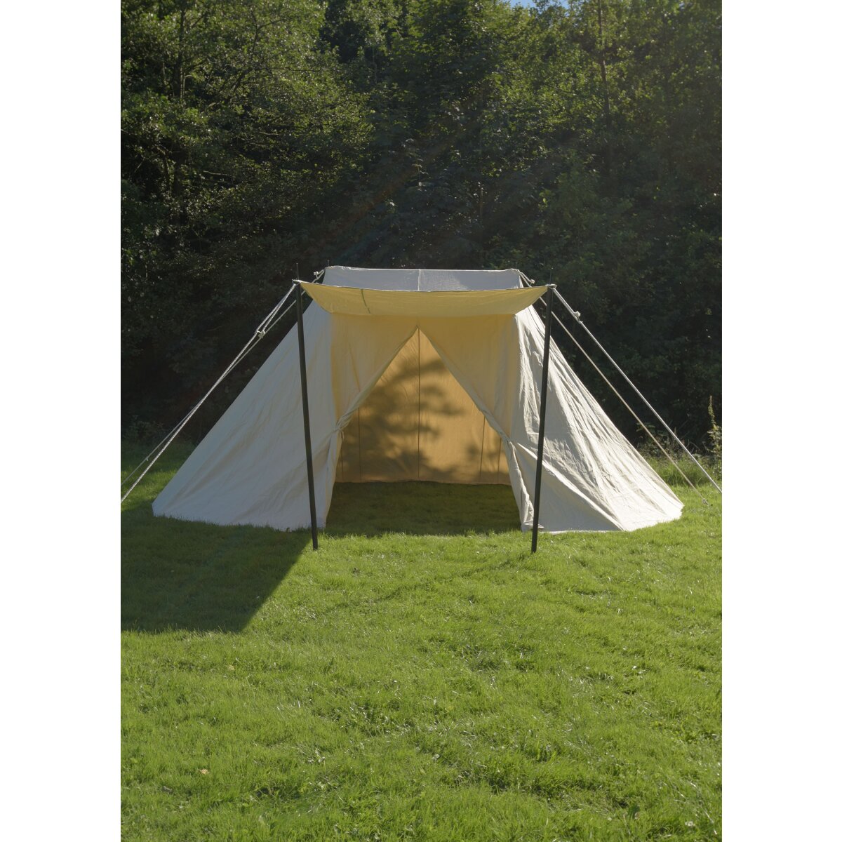 Sachsenzelt Jorvik, 3 x 5 m, 340 gsm, naturfarben